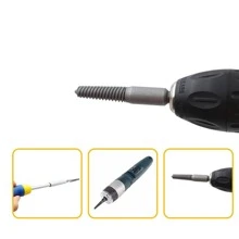 1set Carbon Steel Drill Bit, Modern Light Grey Durable Hand Tool Accessory For Home - Light Grey - View 6