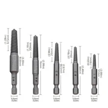 1set Carbon Steel Drill Bit, Modern Light Grey Durable Hand Tool Accessory For Home - Light Grey - View 7