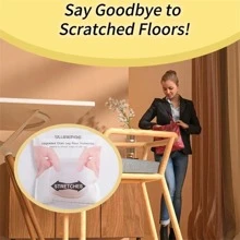 16入組家具腿帽，帶矽膠墊降噪椅腿保護器