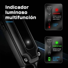 Máquina De Corte De Cabello Kemei Km-1071 Para Hombre - Negro - Ver 4