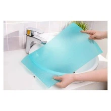 4pcs/set EVA Drawer Liner, Modern Waterproof Shelf Liner For Home - Blue - View 7