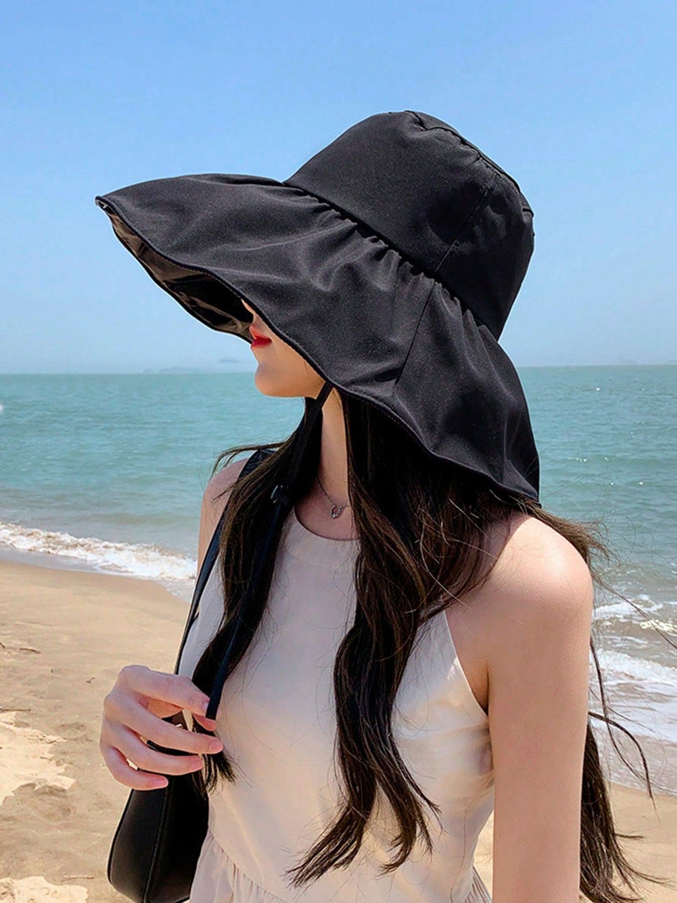 Mũ xô rắn - màu đen - Xem 1