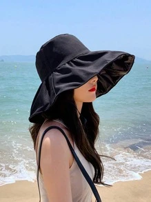 Mũ xô rắn - màu đen - Xem 2