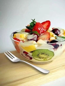 6入組不銹鋼叉 - 銀色 - 查看 3