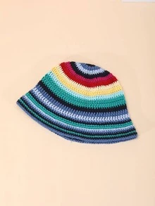 Sombrero Bucket de mujer - Celeste - Ver 2