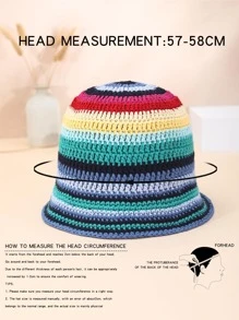 Sombrero Bucket de mujer - Celeste - Ver 4