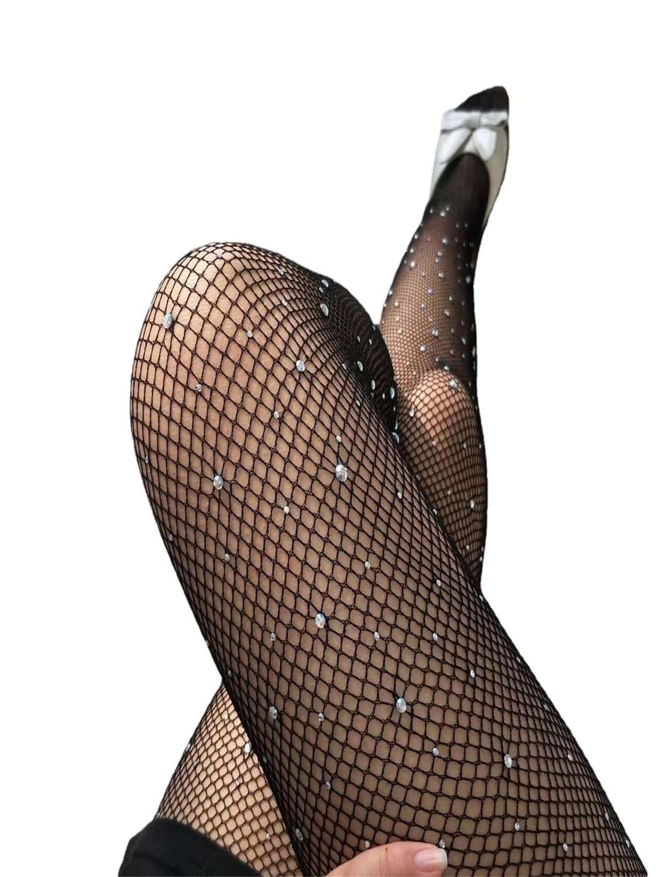 Women Tights - 黑色 - 查看 1