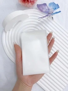 100pcs Solid Clear Packaging Bag Wedding Party Gift Bags - White - View 6