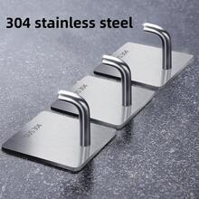 3入組不銹鋼牆面掛鉤 - 彩色 - 查看 6