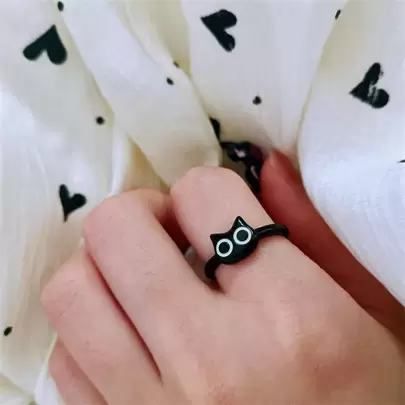 1pc Cat Design Ring