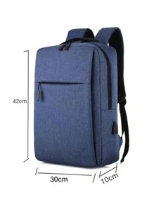 Waterproof Anti-Theft Laptop School Backpack 15.6 USB Charging