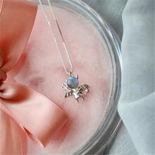 Collar con accesorio demonio - Plateado - Ver 2