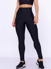Women Sports Leggings - Black - View 3