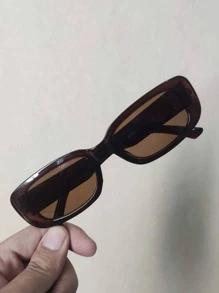 男士夏季時尚休閒眼鏡 - 鏽棕色 - 查看 2