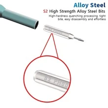 1pc Aluminum Alloy Screwdriver, Modernist Multifunctional Maintenance Tool For Home - Apricot - View 3