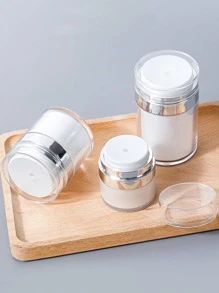 1pc Squeeze Lotion Bottle - White - View 2