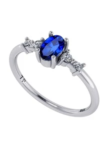 Fine Rings - Royal Blue - View 3