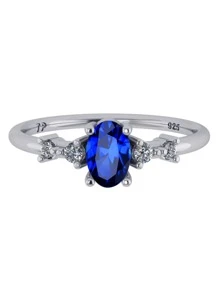 Fine Rings - Royal Blue - View 2