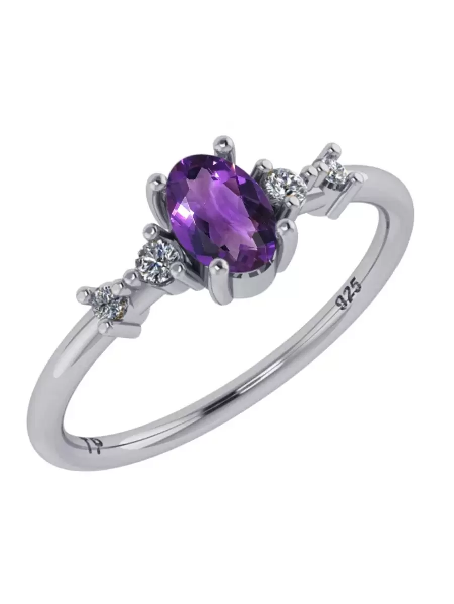 Fine Rings - 紫色 - 查看 1