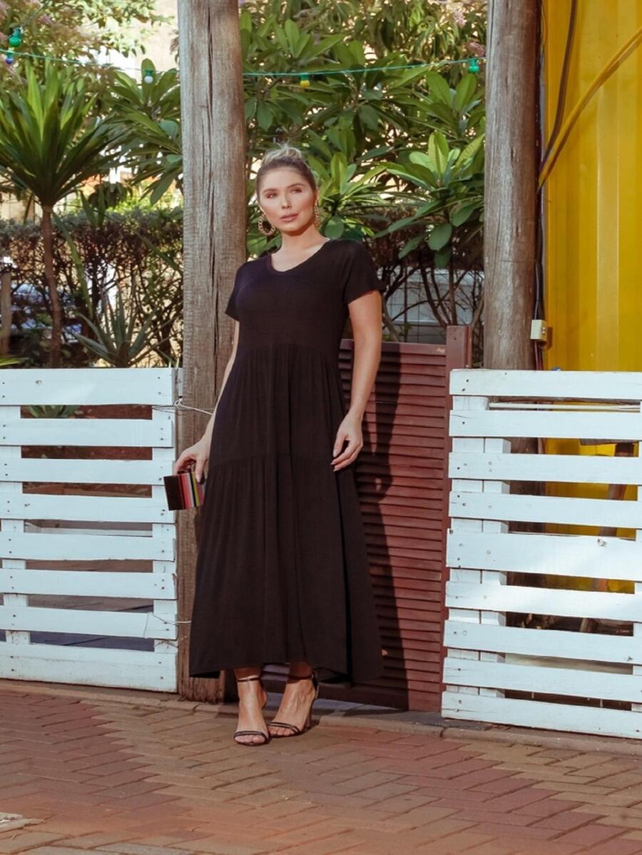 Women Dresses - 黑色 - 查看 1