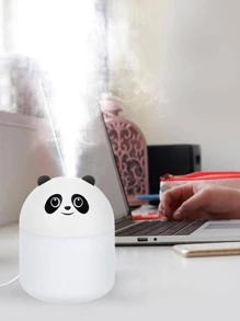 Máy Tạo Độ Ẩm ABS, Thiết Bị Tạo Độ Ẩm Để Bàn Thiết Kế Gấu Trúc Dễ Thương Cho Gia Đình - trắng - Xem 2