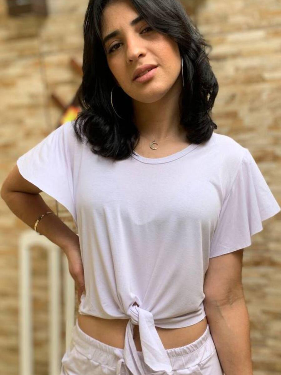 Women T-Shirts - 白色 - 查看 1