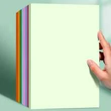 Bộ/100 Tờ A4 Đa Năng Giấy In Màu & Giấy Copy 80gsm 2 Mặt Có Thể In Dày - Nhiều màu - Xem 5