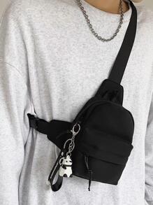 T60 Women Fanny Packs - 黑色 - 查看 3