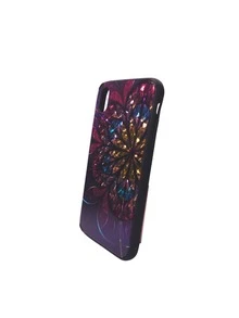 Funda Case Uso Rudo Bumper con Diseño Para iPhone XR - Burdeos - Ver 2