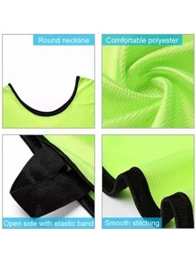 Pack 6 Casacas Chaleco Entrenamiento Deportivo Futbol-Adultos - Ver 5