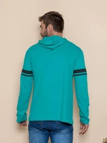 Men T-Shirts & Tanks - Màu xanh ngọc - Xem 3