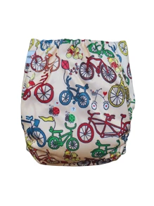 2 Pañales Ecológico de Tela Impermeable - Verde - Ver 8