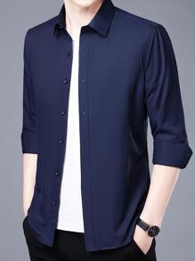Men Shirts - Neblina azul - Ver 2