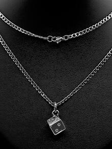 Chain Necklaces - 銀色 - 查看 2