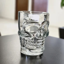 VITTORI MX Set de 2 Tarros calavera cerveceros 500ml - transparente - Ver 2