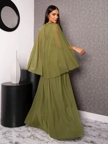 Bridesmaid Dresses - 橄欖綠 - 查看 2