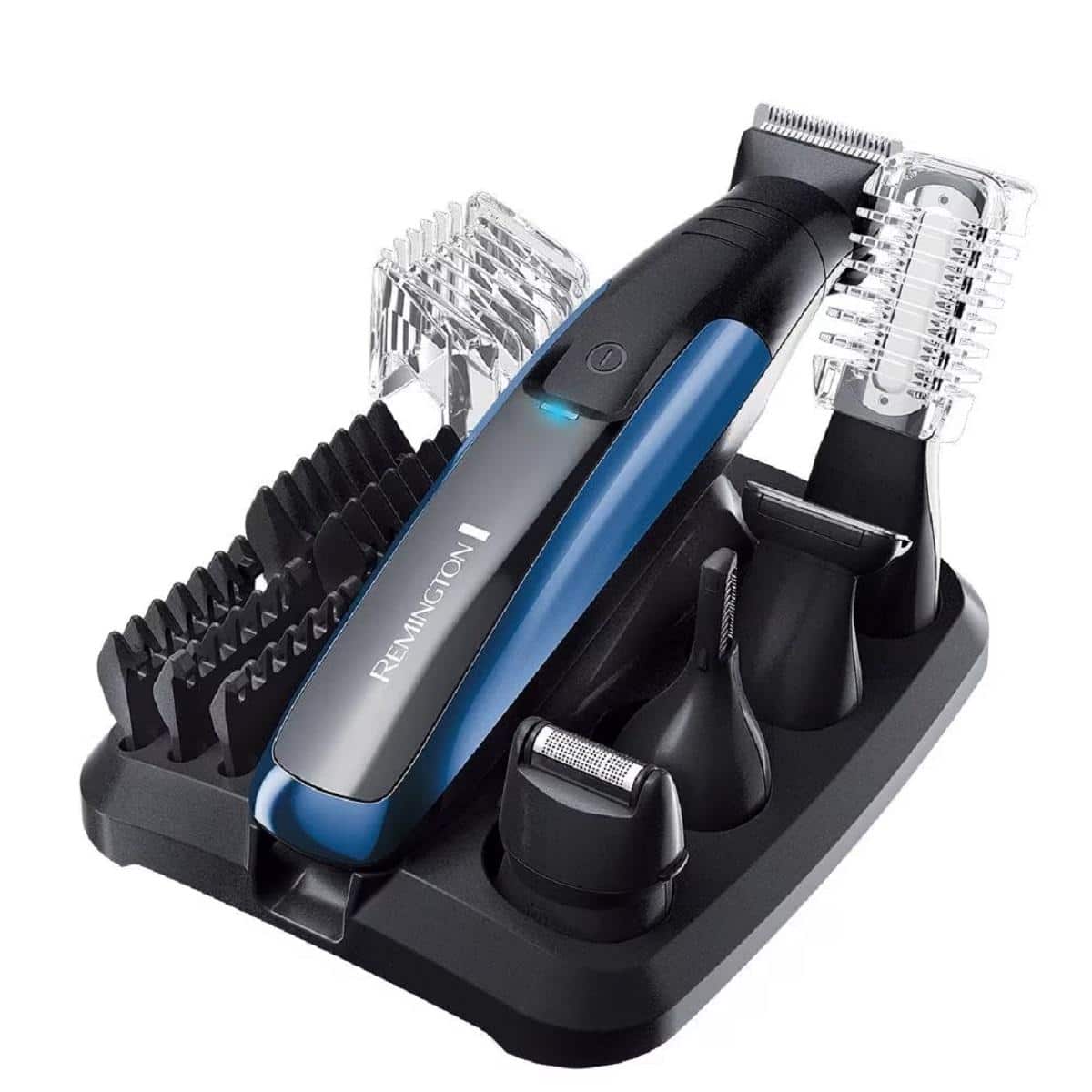 CORTADORA DE CABELLO REMINGTON PG6160 TODO EN 1 Contra Agua para Barba, Bigote y Cuerpo - Negro - Ver 1