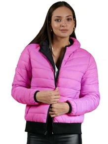 Chamarra para mujer reversible