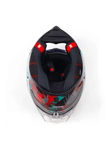 Casco para moto con certificación DOT Modelo Zombie - Multicolor - Ver 5