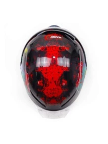 Casco para moto con certificación DOT Modelo Zombie - Multicolor - Ver 7