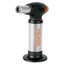 Mini Refillable Butane Gas Torch, Truper SOPM-64 101968 - Black - View 2
