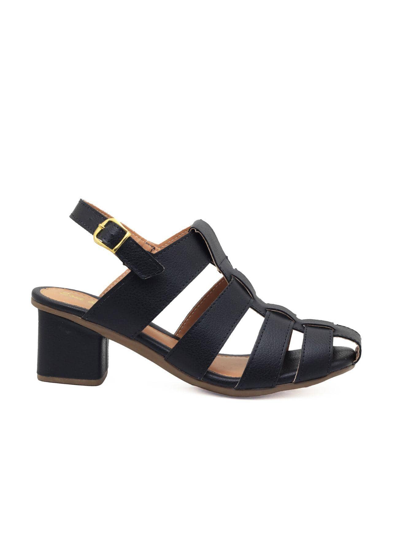 Women Heeled Sandals - màu đen - Xem 1