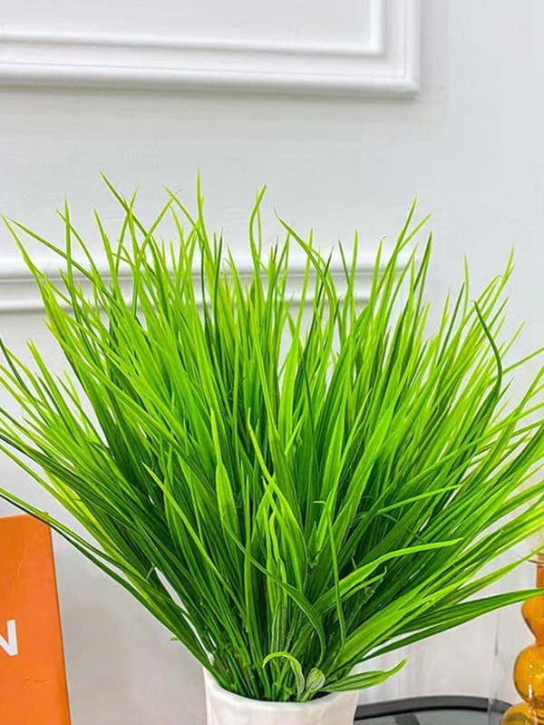 Artificial Grasses Fake Wheat Grass Outdoor Uv Resistant Plants Faux