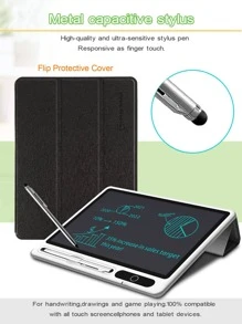 1pc 9.3 Inch ABS Digital Tablet - Black - View 10