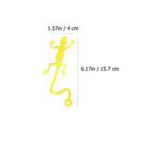 5 piezas Juguete geco en forma de fiesta pegajoso - Multicolor - Ver 2