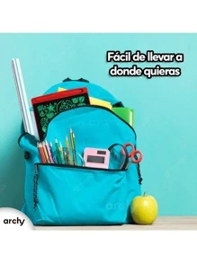 Pizarrón Mágico 8.5″ Pulgadas LCD Borrable - Rojo - Ver 6