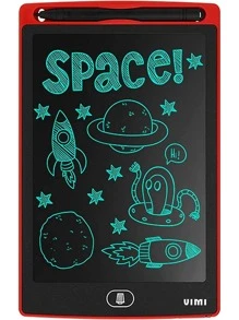 Pizarrón Mágico 8.5″ Pulgadas LCD Borrable - Rojo - Ver 3