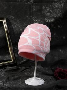 Mũ len in hình đồ họa - Nhiều màu - Xem 1