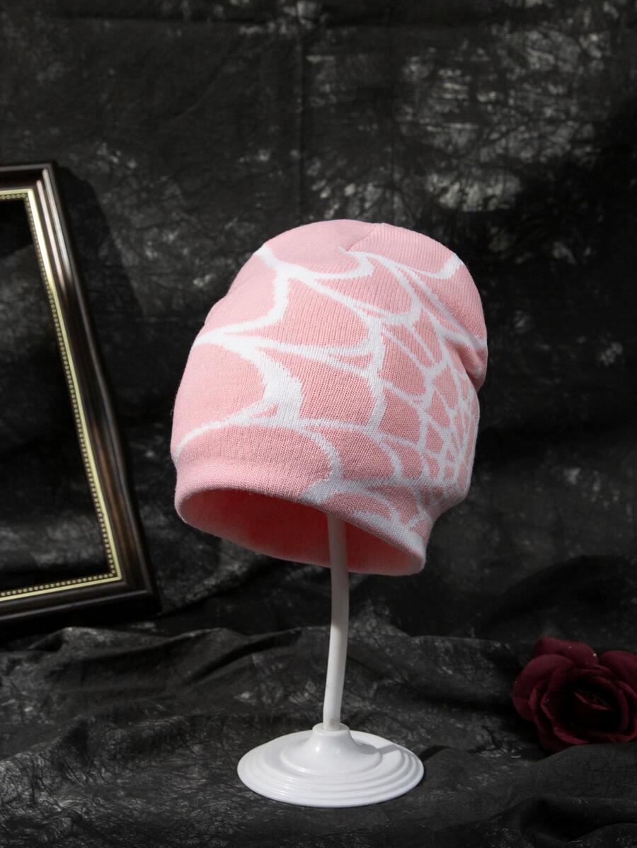 Mũ len in hình đồ họa - Nhiều màu - Xem 1