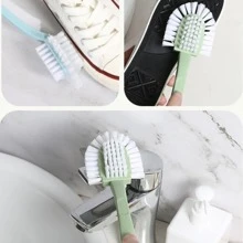 1pc Long Handle Shoe Brush - Pink - View 6